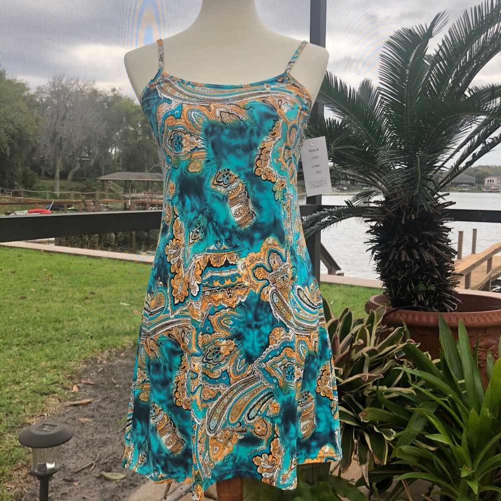 Dress/Coverup Adjustable Spaghetti Strap